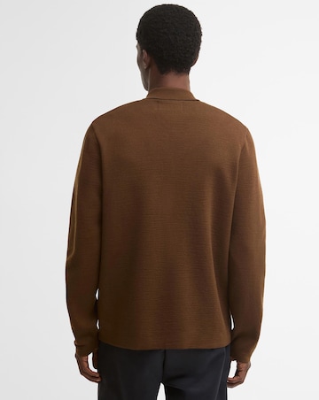 Barbour Florcombe Knitted Cardigan - Dark Sand