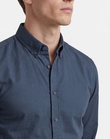 Long Sleeve Oxford Shirt Long Length