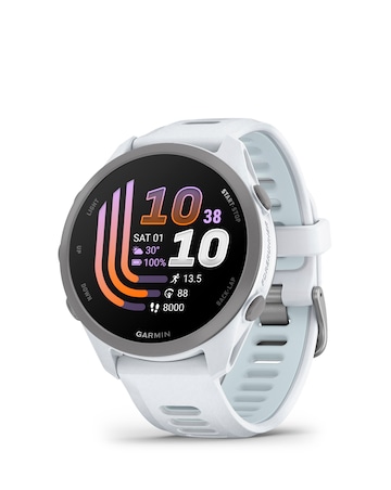 Garmin Forerunner 170 Music Smart Watch - Whitestone/Cloud Blue