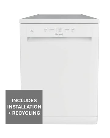Hotpoint H2F HL626 UK Freestanding Full Size Dishwasher + Install