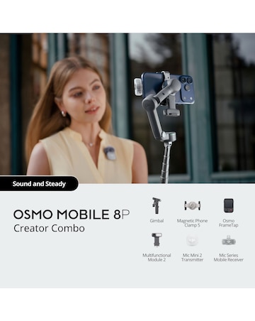 DJI Osmo Mobile 8P Creator Combo