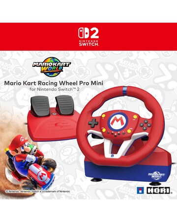 HORI Mario Kart Racing Wheel Pro Mini for Nintendo Switch 2