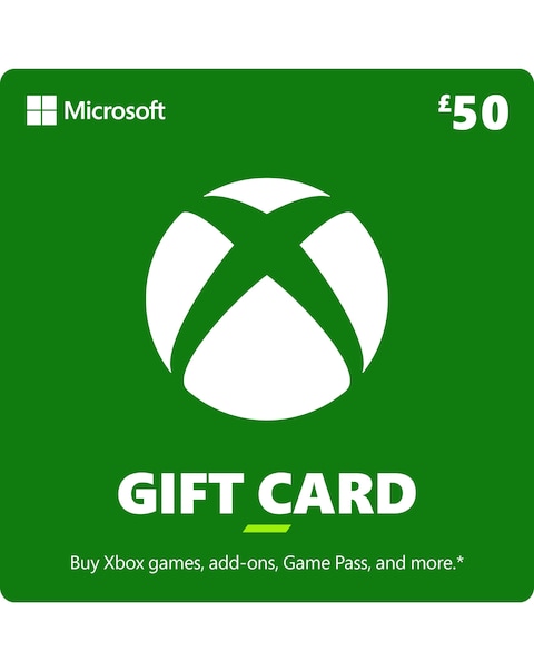 Xbox £50 Gift Card (Digital Download)