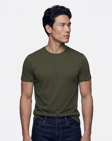 5 Pack Crew Neck T-Shirts Long - Multi