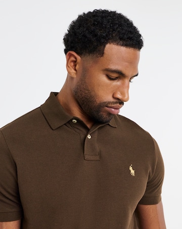 Polo Ralph Lauren Classic Short Sleeve Polo - Brown