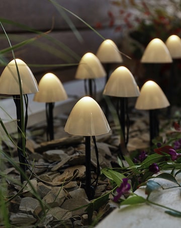 LumiShroom Stake Lights, Set of 10