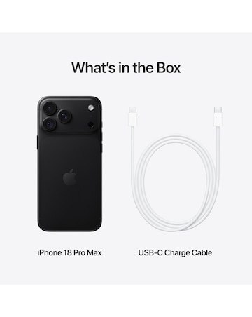 Apple iPhone 18 Pro Max 512GB - Black
