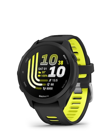 Garmin Forerunner 170 Music Smart Watch - Black/Amp Yellow