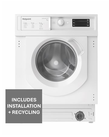 Hotpoint BIWMHG71483UKN Integrated 7kg Washing Machine + Installation