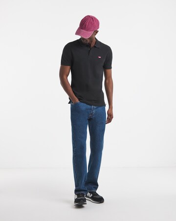 Levi's Short Sleeve Housemark Pique Polo - Black