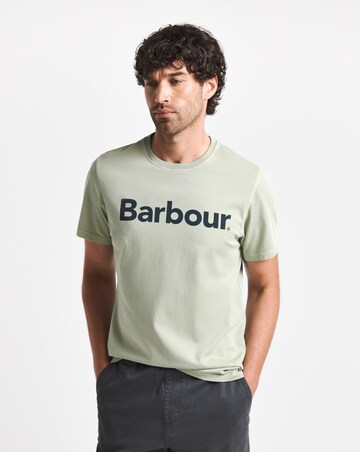 Barbour Washington Short Sleeve Logo Tailored T-Shirt - Green