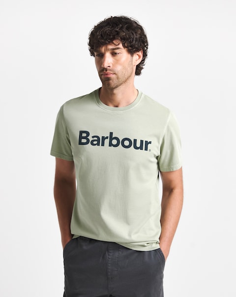 Barbour Washington Short Sleeve Logo T-Shirt - Green