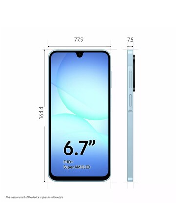 Samsung Galaxy A17 128GB 4G - Light Blue