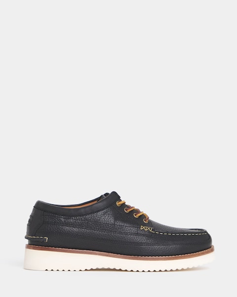 Polo Ralph Lauren Leather Ranger Boots - Black