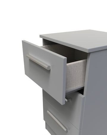 Eider Ready Assembled 3 Drawer Bedside - Kids