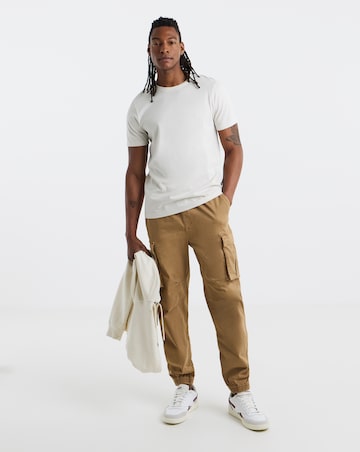 Elasticated Waist Cuffed Cargo