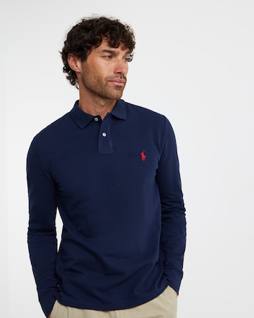 Polo Ralph Lauren Classic Long Sleeve Polo - Navy