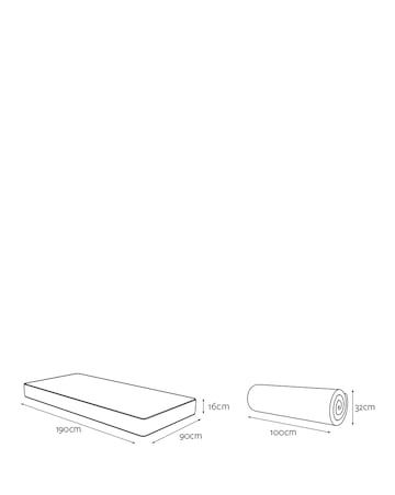 Jay-Be Quest Q1 Sprung Responsibly Made Children's Mattress - Single