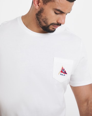 Polo Ralph Lauren Short Sleeve Bear Back Graphic T-Shirt - White