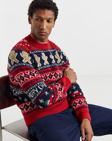 Knitted Fairisle Christmas Jumper