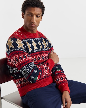 Knitted Fairisle Christmas Jumper