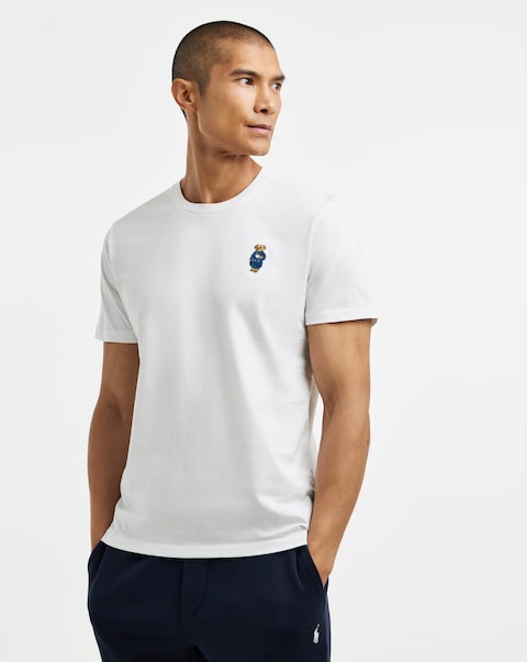Polo Ralph Lauren Short Sleeve Bear Lounge T-Shirt - White