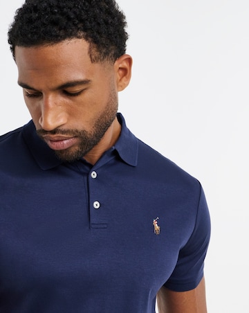 Polo Ralph Lauren Short Sleeve Soft Cotton Polo - Navy