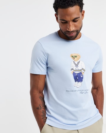 Polo Ralph Lauren Short Sleeve Bear T-Shirt - Cornflower Blue