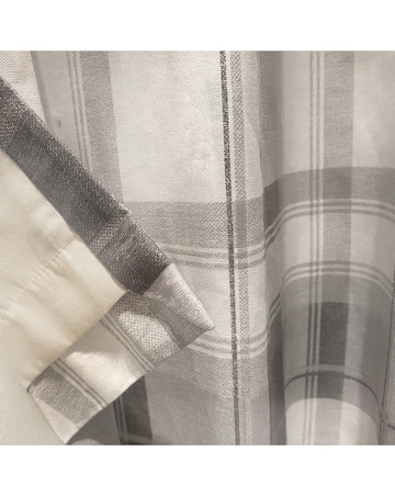 Balmoral Check Eyelet Curtains