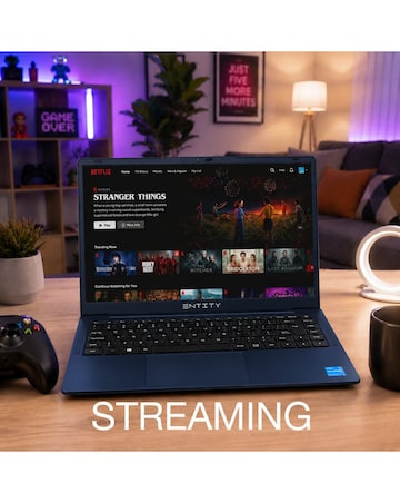 Entity Era 15in Celeron N4500 4GB 128GB Windows 11 Laptop - Midnight Navy