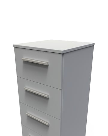 Eider Ready Assembled 4 Drawer Tallboy - Kids