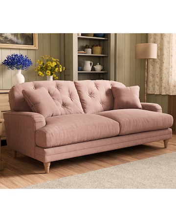 Florence Buttonback 3 Seater Sofa