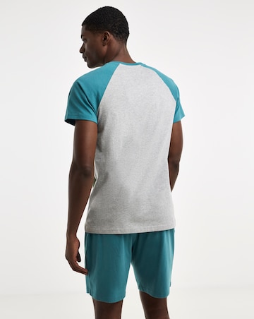 2 Pack Raglan Pyjama Set