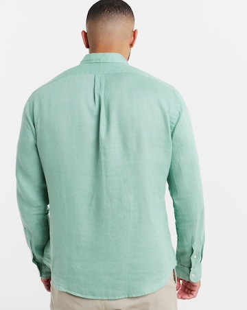 Polo Ralph Lauren Long Sleeve Linen Shirt - Faded Mint