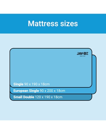 Jay-Be Kids Waterproof Anti-Microbial Sprung Mattress - European Single