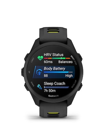 Garmin Forerunner 170 Music Smart Watch - Black/Amp Yellow