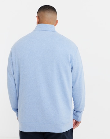 Polo Ralph Lauren 1/4 Zip Sweat Top - Light Blue