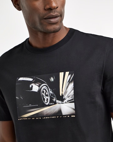 BOSS Short Sleeve Graphic T-Shirt - Black