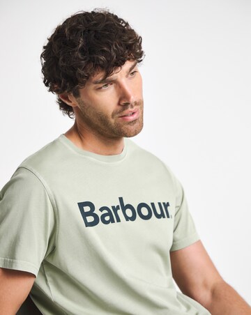 Barbour Washington Short Sleeve Logo Tailored T-Shirt - Green