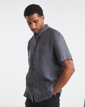 Timberland Linen Short Sleeve Shirt