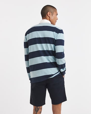 Polo Ralph Lauren Stripe Rugby Shirt - Navy/Blue