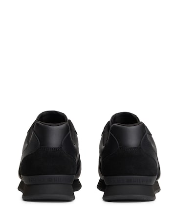 Tommy Hilfiger Leather Runner - Black