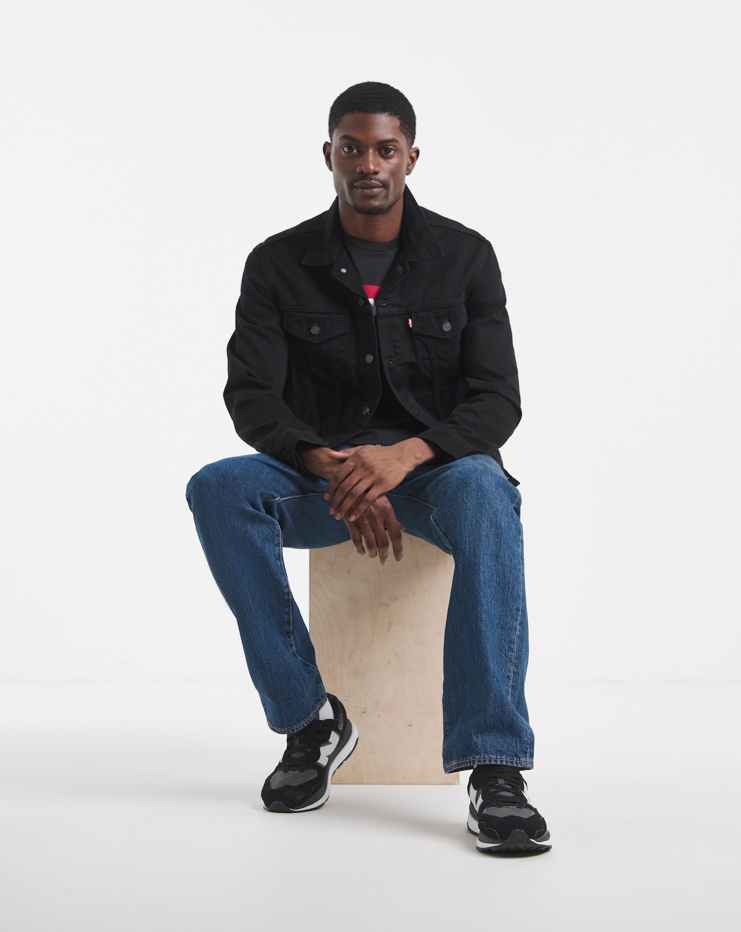 Levi's Classic Trucker Jacket - Black | Jacamo