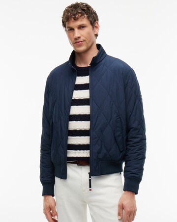 Tommy Hilfiger Packable Quilted Harrington - Navy