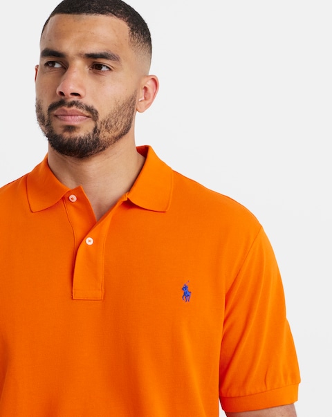 Polo Ralph Lauren Classic Short Sleeve Polo Shirt - Orange