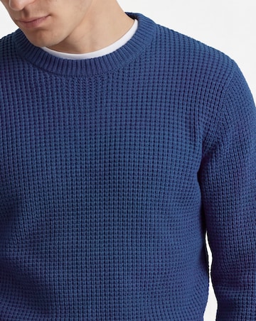 Textured Crew Neck Jumper