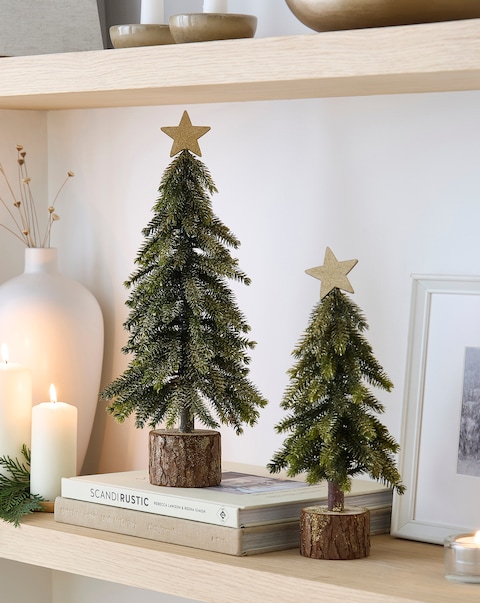 New In - Gisela Graham Set of 2 Trees