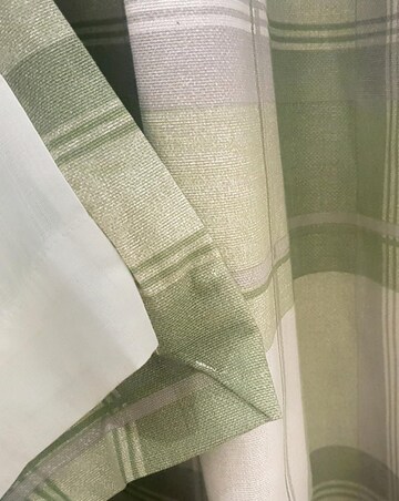 Balmoral Check Eyelet Curtains