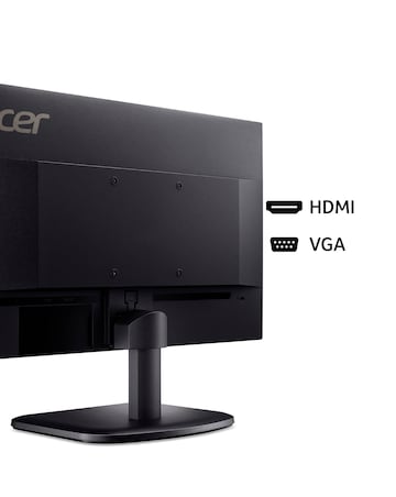 Acer EK221QJ0 21.5in FHD ZeroFrame 120Hz 5ms Monitor with Ergonomic Stand