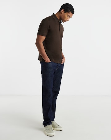 BOSS Short Sleeve BB Polo - Dark Brown